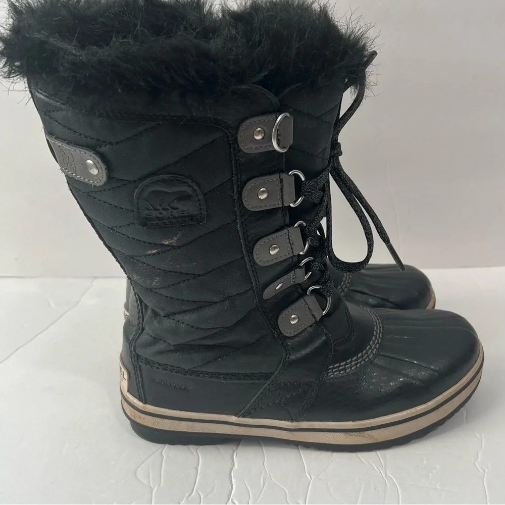 Sorel youth Tofino II boot black size 3